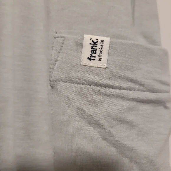 Frank & Oak Light Gray Cargo Lounge Pants New W/O Tags Small & Medium - Picture 4 of 4